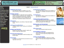 Tablet Screenshot of helpdesks.com